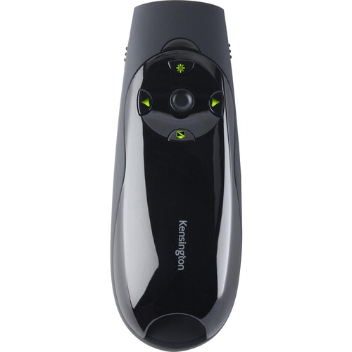 Kensington Presenter Expert Mouse/Presentation Pointer - Laser - Wireless - Radio Frequency - Black - USB