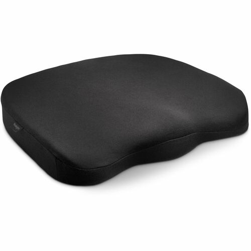 Kensington Ergonomic Memory Foam Seat Cushion - Foam - Ergonomic Design, Slip Resistant Base, Durable, Removable Cover, Adjustable Strap, Comfortable - 1Each