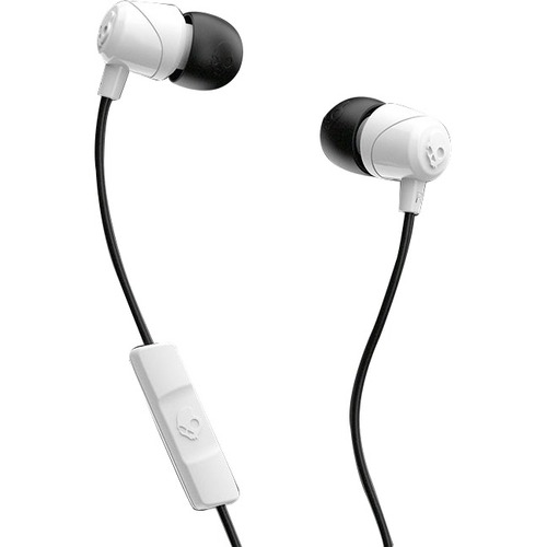 Skullcandy Jib Earbuds - Stereo - Mini-phone (3.5mm) - Wired - 17 Ohm - 20 Hz to 20 kHz - Earbud - Binaural - In-ear - Black, White