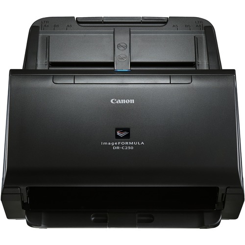 Canon imageFORMULA DR-C230 Sheetfed Scanner - 600 dpi Optical - 30 ppm (Mono) - 30 ppm (Color) - Duplex Scanning - USB -  - CNM2646C002