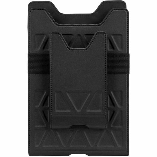 Targus Field-Ready THZ711GLZ Carrying Case (Holster) for 7" to 8" Tablet - Black - Faux Leather, Polyurethane Body - Belt Strap - 9.4" Height x 5.9" Width x 1.6" Depth