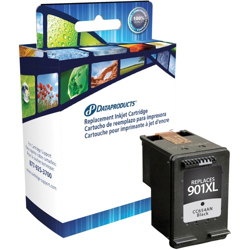 Dataproducts Remanufactured Ink Cartridge - Alternative for HP 901XL - Black - Inkjet - High Yield