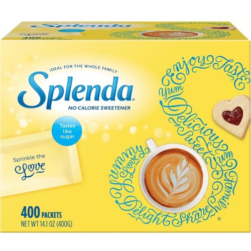Splenda No Calorie Sweetener, Packets - 1 g - Artificial Sweetener - 400/Box