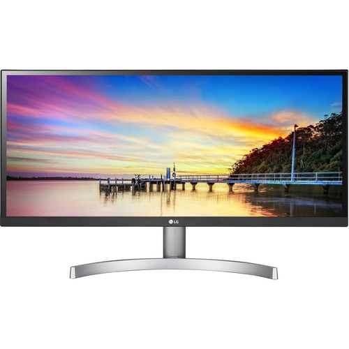 LG Ultrawide 29WK600-W 29" Class UW-UXGA Gaming LCD Monitor - 21:9 - Textured White, Textured Silver, Textured Black, Silver Hairline - 29" Viewable - In-plane Switching (IPS) Technology - LED Backlight - 2560 x 1080 - 16.7 Million Colors - FreeSync - 300