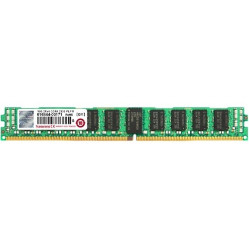 Transcend 16GB DDR4 SDRAM Memory Module - 16 GB (1 x 16GB) - DDR4-2133/PC4-17000 DDR4 SDRAM - 2133 MHz - CL15 - 1.20 V - ECC - Registered - 288-pin - DIMM