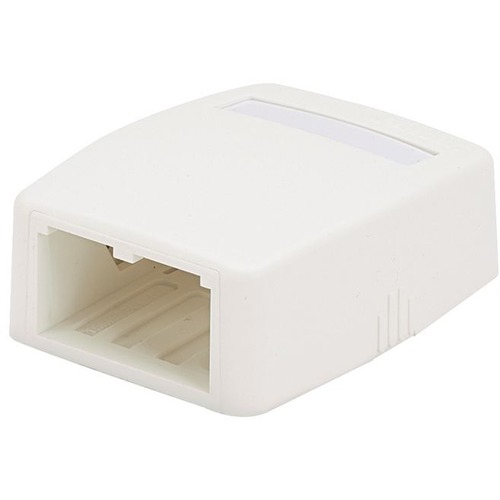 PanNet Mini-Com CBXQ2AW-A Mounting Box - 2 x Total Number of Socket(s) - Arctic White - Acrylonitrile Butadiene Styrene (ABS)