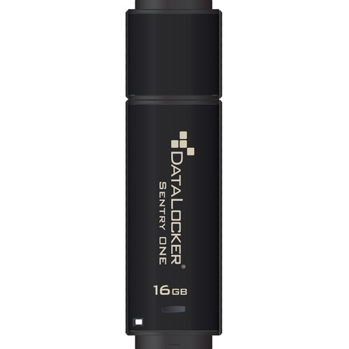 DataLocker Sentry ONE Encrypted Flash Drive - 16 GB - USB 3.1 - 256-bit AES - 5 Year Warranty - TAA Compliant