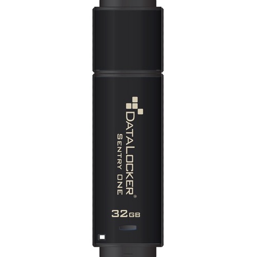 DataLocker Sentry ONE Encrypted Flash Drive - 32 GB - USB 3.1 - 256-bit AES - 5 Year Warranty - TAA Compliant