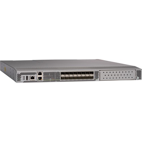 Cisco 9132T Fibre Channel Switch - 32 Gbit/s - 8 Fiber Channel Ports - Rack-mountable - 1U