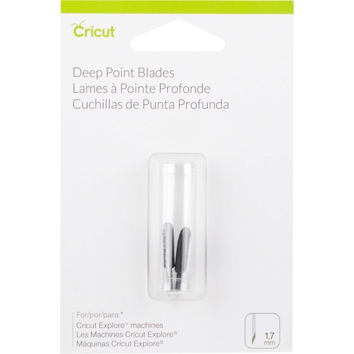 cricut Deep-Point Blade - Durable - Steel - 2 / Pack