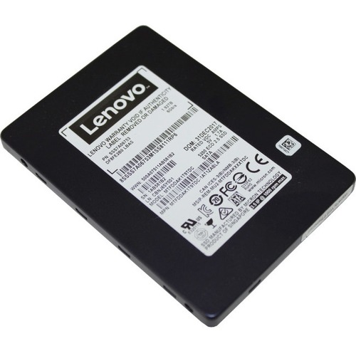Lenovo 5200 960 GB Solid State Drive - 3.5" Internal - SATA (SATA/600) - Server Device Supported - 540 MB/s Maximum Read Transfer Rate - Hot Swappable - 256-bit Encryption Standard - 1 Year Warranty