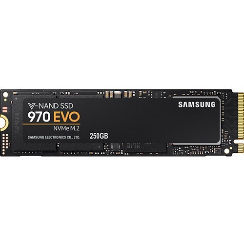 Samsung 970 EVO MZ-V7E250E 250 GB Solid State Drive - M.2 2280 Internal - PCI Express (PCI Express 3.0 x4) - White