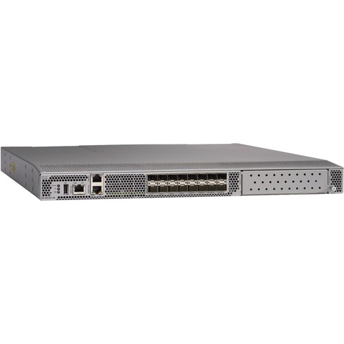Cisco 9132T Fibre Channel Switch (Port Side Intake) - 32 Gbit/s - 24 Fiber Channel Ports - Rack-mountable - 1U
