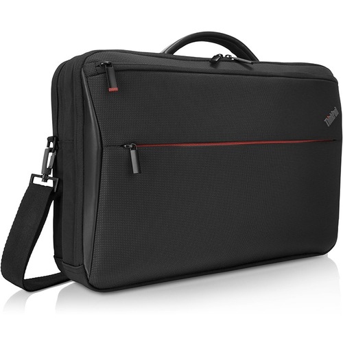 Lenovo Professional Carrying Case (Briefcase) for 15.6" Lenovo Notebook - Black - Wear Resistant, Tear Resistant - Polyethylene Foam Body - Polyurethane, Polyester Exterior Material - Trolley Strap, Handle - 13" Height x 16.1" Width x 4.5" Depth