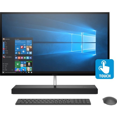HP Envy 27-b200 27-b210 All-in-One Computer - Intel Core i7 i7-8700T - 16 GB - 1 TB HDD - 256 GB SSD - 27" Touchscreen - Desktop - 2560 x 1440 - Windows 10 Home 64-bit - NVIDIA GeForce GTX 1050 4 GB - English Keyboard