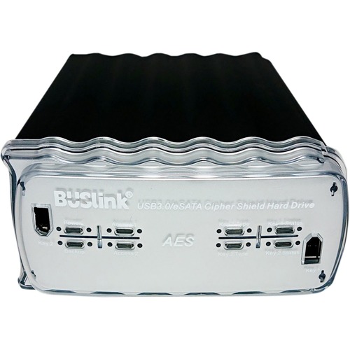 Buslink CipherShield CSX-28TRU3KKB DAS Storage System - 28 TB Installed HDD Capacity - Serial ATA Controller - RAID Supported 0 - eSATA - 1 USB Port(s) - Desktop
