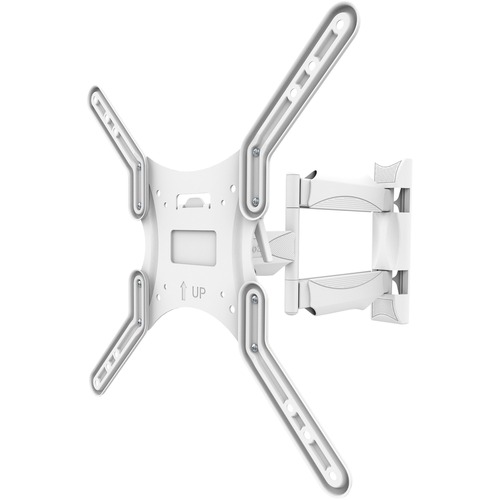 Kanto M300W Wall Mount for Flat Panel Display - White - 1 Display(s) Supported - 55" Screen Support - 80 lb Load Capacity - 100 x 100, 150 x 100, 200 x 100, 200 x 150, 200 x 200, 200 x 300, 200 x 400, 300 x 200, 300 x 300, 400 x 200, 400 x 300, ... - Stee