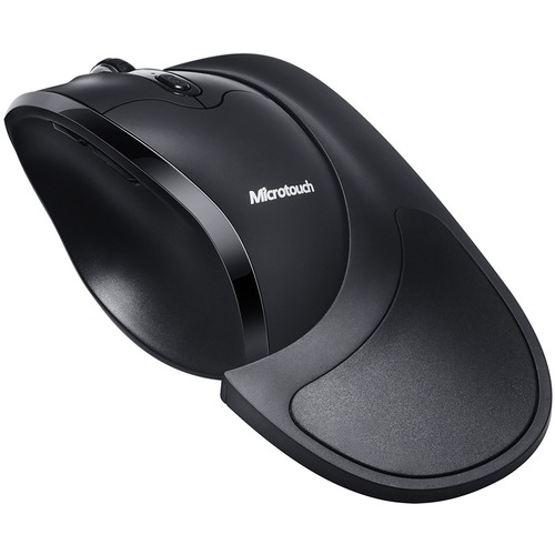 Goldtouch Newtral 3 Medium Black Mouse Wireless, Right Handed - Wireless - Radio Frequency - Black - 1 Pack - 1600 dpi - Scroll Wheel - 6 Button(s) - Right-handed Only