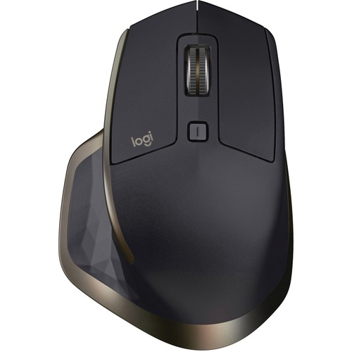 Logitech MX Master Mouse - Darkfield - Wireless - Bluetooth/Radio Frequency - 1 - USB 2.0 - 1600 dpi - Scroll Wheel