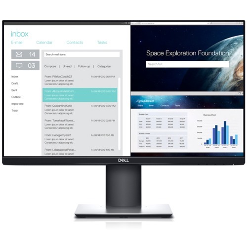 Dell P2319H 23" Class Full HD LCD Monitor - 16:9 - Black, Gray - 23" Viewable - In-plane Switching (IPS) Technology - Edge LED Backlight - 1920 x 1080 - 16.7 Million Colors - 250 Nit - 5 ms - DVI - HDMI - VGA - DisplayPort