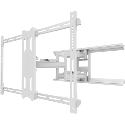 Kanto PDX680W Wall Mount for Flat Panel Display - White - 1 Display(s) Supported - 80" Screen Support - 125 lb Load Capacity - 700 x 400, 200 x 100 - 1 - Steel