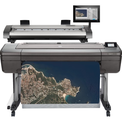 HP DesignJet HD Pro Z6dr PostScript Inkjet Large Format Printer - Includes Printer, Copier, Scanner - 44" Print Width - Color - TAA Compliant - 916 ft²/h Color Speed - 2400 x 1200 dpi - 128 GB - USB - Ethernet - Sheetfed Color Scan - Sheetfed Color C