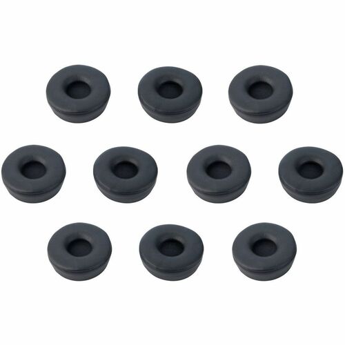 Jabra Engage Ear Cushions - Black - Leatherette - 10 Piece