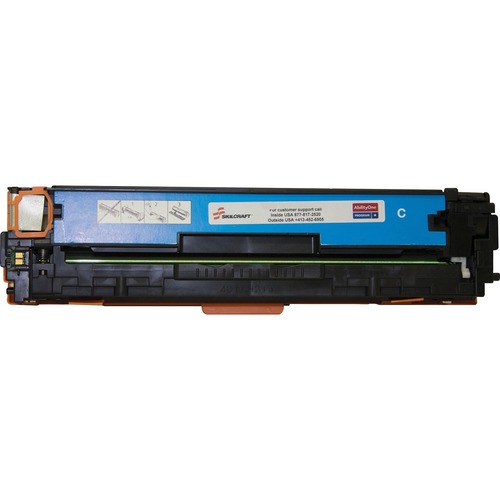 SKILCRAFT Remanufactured Toner Cartridge - Alternative for HP 304A - Cyan - Laser - 2800 Pages - 1 Each