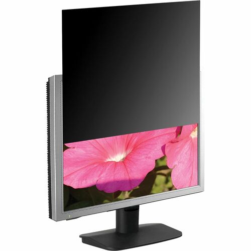 Business Source 16:9 Ratio Blackout Privacy Filter Black - For 18.5" Widescreen LCD Monitor - 16:9 - Damage Resistant - Anti-glare - 1