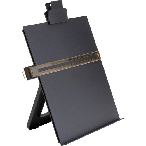 Business Source Easel Copy Holder - 1 Each - Black = BSN38952