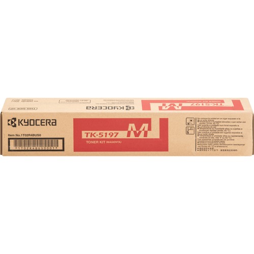 Kyocera TK-5197M Original Laser Toner Cartridge - Magenta - 1 Each - 7000 Pages