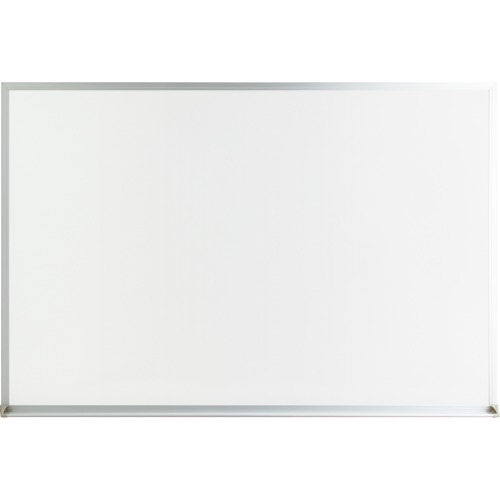 Lorell Economy Dry-erase Board - 24" (2 ft) Width x 18" (1.5 ft) Height - White Melamine Surface - White Aluminum Frame - Rectangle - 1 Each