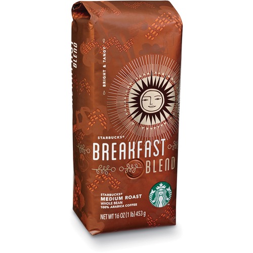 Starbucks Breakfast Blend Whole Bean Coffee - Medium - 1 Each