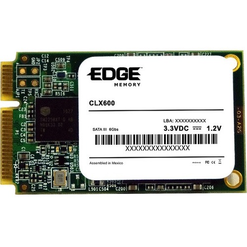 EDGE CLX600 250 GB Solid State Drive - mSATA (MO-300) Internal - SATA (SATA/600) - TAA Com
