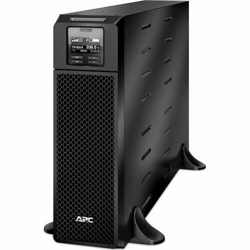 APC by Schneider Electric Smart-UPS SRT 5000VA 208V - 3U Rack-mountable - 1.50 Hour Recharge - 4.40 Minute Stand-by - 230 V AC Input - 208 V AC Output - Sine Wave - 2 x NEMA L6-20R, 2 x NEMA L6-30R - TAA Compliant