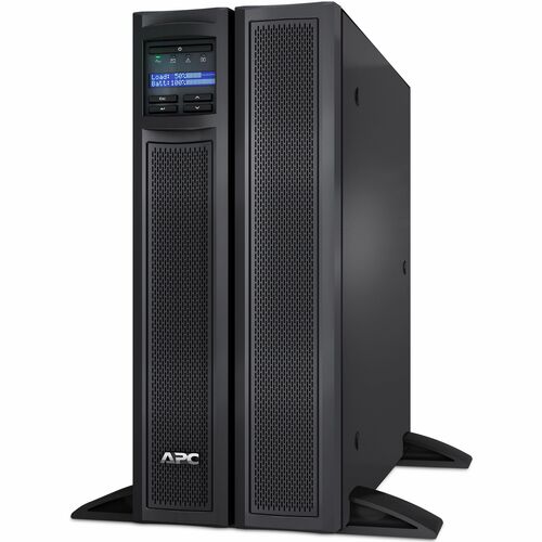 APC by Schneider Electric Smart-UPS SMX2KRMLVNCUS 1.92kVA Tower/Rack Mountable UPS - Rack-mountable - 11 Minute Stand-by - 120 V AC Input - 120 V AC Output - Sine Wave - 3 x NEMA 5-20R, 3 x NEMA 5-15R, 1 x NEMA L5-20R - TAA Compliant