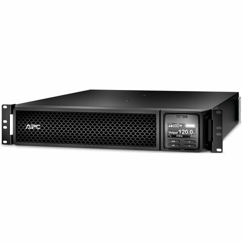 APC by Schneider Electric Smart-UPS SRT 2200VA RM 120V - 2U Rack-mountable - 3 Hour Recharge - 3.30 Minute Stand-by - 120 V AC Input - 120 V AC Output - Sine Wave - 6 x NEMA 5-20R, 1 x NEMA L5-20R - TAA Compliant