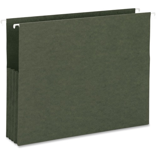 Business Source Letter Recycled File Pocket - 8 1/2" x 11" - 3 1/2" Expansion - 10% Recycled - 10 / Box