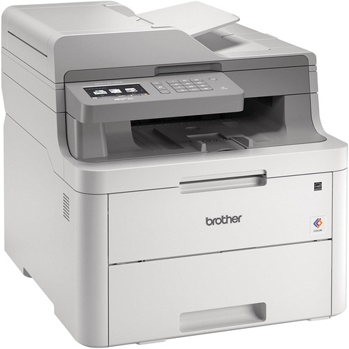 Brother MFC MFC-L3710CW Wireless Laser Multifunction Printer - Color - Copier/Fax/Printer/Scanner - 19 ppm Mono/19 ppm Color Print - 600 x 2400 dpi Print - Upto 30000 Pages Monthly - 251 sheets Input - Color Scanner - 1200 dpi Optical Scan - Color Fax - W