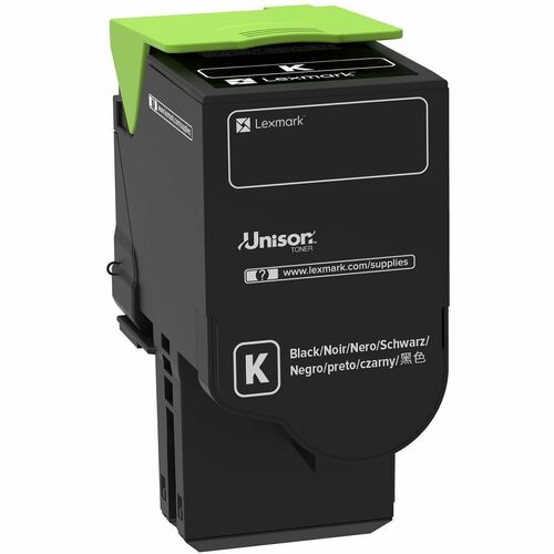 Lexmark Unison Original Standard Yield Laser Toner Cartridge - Black Pack - 2000 Pages