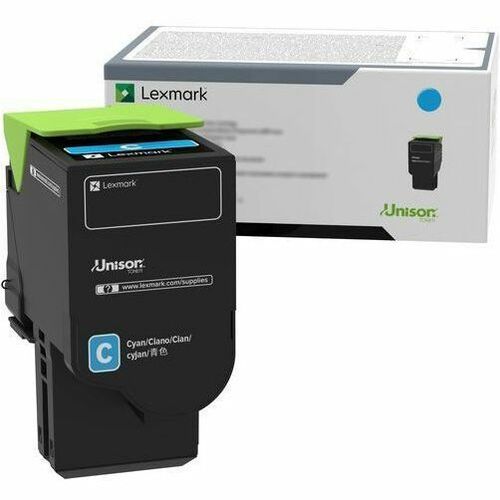 Lexmark Unison Original Extra High Yield Laser Toner Cartridge - Cyan Pack - 5000 Pages