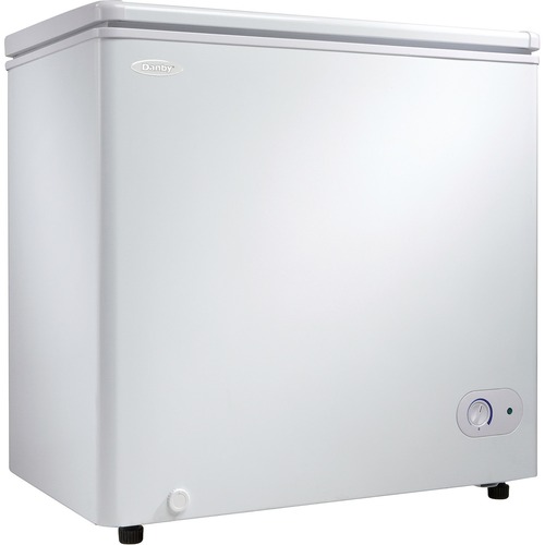 Danby 5.5 cu. ft. Chest Freezer - 5.50 ft³ - Manual Defrost - Chest - 5.50 ft³ Net Freezer Capacity - 120 V AC - White