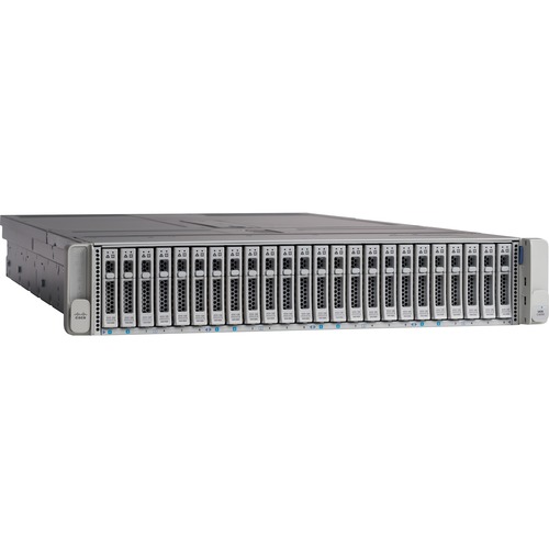 Cisco UCS C4200 Base Chassis FRU Spare - Rack-mountable - Gray - 2U - 24 x Bay - 2 x Fan(s) Installed - 0 - 24 x External 2.5" Bay - 4x Slot(s)