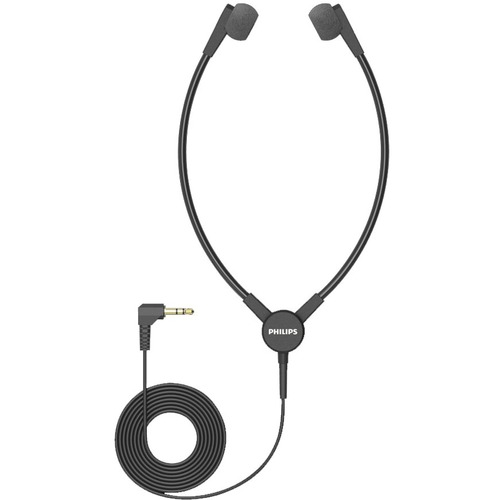 Philips Transcription ACC0233 Earphone - Stereo - Mini-phone (3.5mm) - Wired - 32 Ohm - Earbud - Binaural - In-ear - 9.8 ft Cable