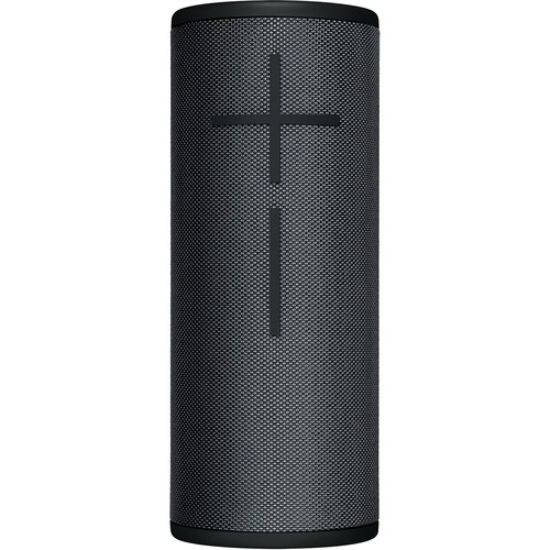 Ultimate Ears MEGABOOM 3 Portable Bluetooth Speaker System - Night Black - 60 Hz to 20 kHz - 360° Circle Sound - Battery Rechargeable - Multimedia Speakers - LOG984001390