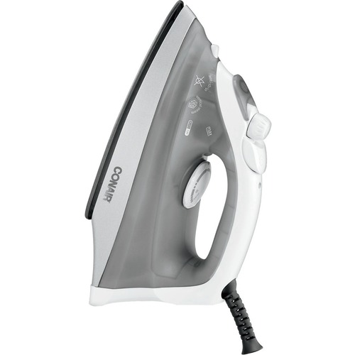 Conair Compact Full-Feature Steam and Dry Iron - Automatic Shut Off - 1200 W - White