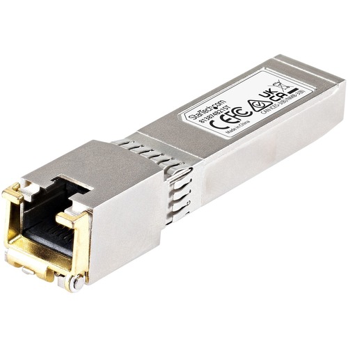 StarTech.com HPE 813874-B21 Compatible SFP+ Module - 10GBASE-T - 10GE Gigabit Ethernet SFP+ to RJ45 Cat6/Cat5e - 30m - HPE 813874-B21 Compatible SFP+ - 10GBASE-T 10Gbps - 10GbE Module - 10GE Gigabit Ethernet SFP+ Copper Transceiver - 30m (98.4ft) - RJ-45 