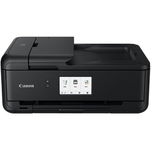 Canon PIXMA TS9520 Wireless Inkjet Multifunction Printer - Color - Copier/Printer/Scanner - 4800 x 1200 dpi Print - Automatic Duplex Print - 200 sheets Input - Color Flatbed Scanner - 1200 dpi Optical Scan - Ethernet Ethernet - Wireless LAN - Apple AirPri - Multifunction/All-in-One Machines - CNM2988C003