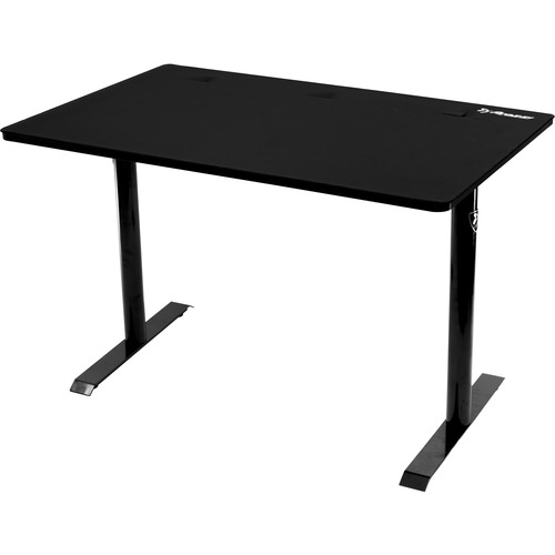 Arozzi Arena Leggero Gaming Desk - Rectangle Top - 143.30 lb Capacity - 44.88" Table Top Width x 28.35" Table Top Depth - 28.54" Height - Black - Medium Density Fiberboard (MDF) Top Material