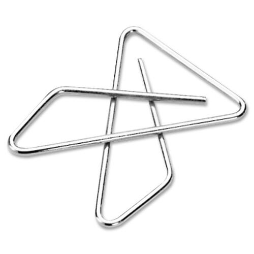 ACCO Ideal Butterfly Clamp - Small - Silver - Steel - 50 / Box